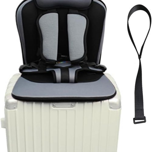 Toddler Travel Suitcase Seat with Safety Anti-Slip Rope,Ride on Suitcase for Kids,Ride Safer Travel Vest for Babies