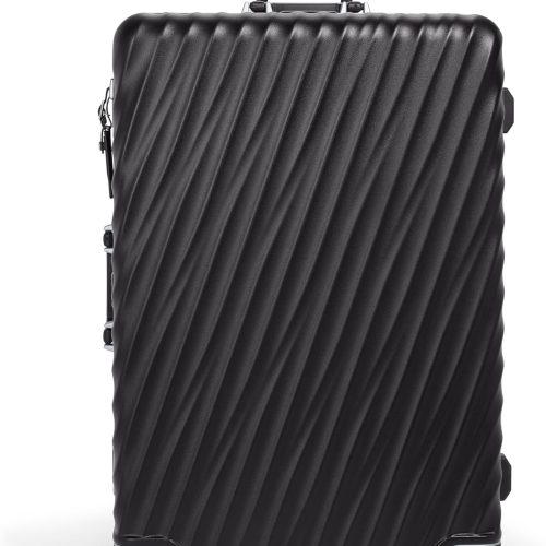 19 Degree Frame Extended Trip 4 Wheel Packing Case - Lightweight Suitcase - Hard Shell Luggage - 30.0" X 20.5" X 11.0" - Black Texture