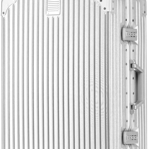 28 Inch Checked in Luggage with Aluminum Frame,PC Hard Shell Suitcase with Spinner Wheels and , Large Suitcase for Travel