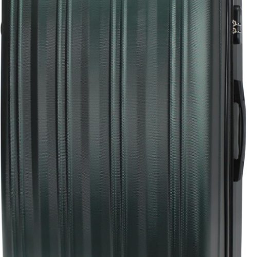 Hardside Lightweight Expandable Spinner Suitcase Luggage, British Green, 29-inch